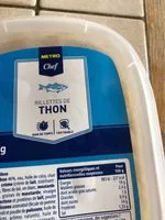 Quantité de sucre dans Riellettes de thon