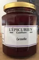 Cantidad de azúcar en Confiture de groseilles