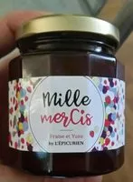 İçindeki şeker miktarı Confiture Extra Fraise Yuzu