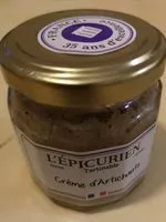 चीनी की मात्रा Crème d'artichauts