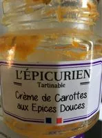 İçindeki şeker miktarı Creme de carottes aux epices douces