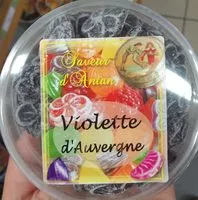 Sucre et nutriments contenus dans Laviel confiserie thermale