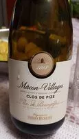 Quantité de sucre dans Maçon villages
