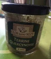 İçindeki şeker miktarı Terrine quercynoise