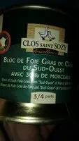 İçindeki şeker miktarı Bloque Foie Gras Pato 30% Trozos 200 GR.