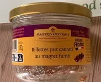 入っている砂糖の量 Rillettes pur canard au magret fumé