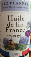 入っている砂糖の量 Huile De Lin Vierge France Bio