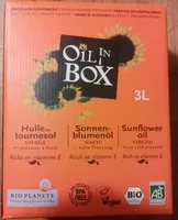 Sucre et nutriments contenus dans Oil in box