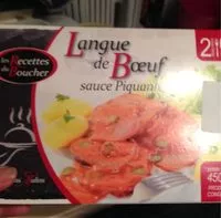 含糖量 Langue de bœuf sauce piquante