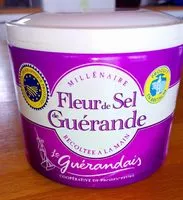Jumlah gula yang masuk Fleur de sel de Guérande