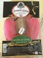 Sucre et nutriments contenus dans La maison adam