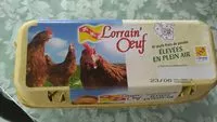 Quantité de sucre dans Lorrain oeuf