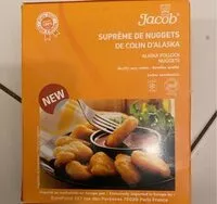 Sokerin määrä sisällä Supreme de nuggets de colin d’alaska