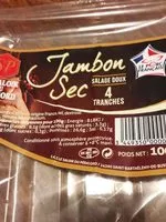 Quantité de sucre dans Jambon sec