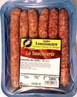 Sucre et nutriments contenus dans La saucisserie