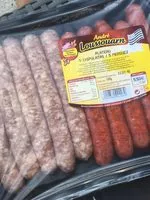 चीनी की मात्रा Plateau 5 chipolatas 5 merguez