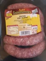 चीनी की मात्रा Saucisses Leuhan X 4