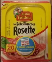 Amount of sugar in Les Belles Tranches Rosette