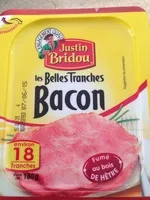 İçindeki şeker miktarı Les belles tranches Bacon