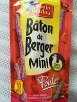 चीनी और पोषक तत्व Baton de berger mini