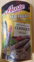 Количество сахара в Aoste Stickado Classic Mini-Salamis
