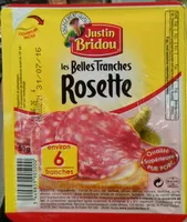 Amount of sugar in Les Belles Tranches Rosette