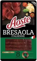 Количество сахара в Bresaola italienne - Aoste