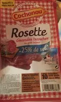 İçindeki şeker miktarı Rosette grande tranche