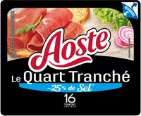 Количество сахара в Le Quart Tranché -25% de sel