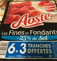 Количество сахара в Les Fines et Fondantes -25% de sel