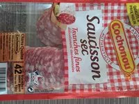 İçindeki şeker miktarı Saucisson sec tranches fines