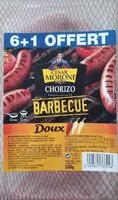 चीनी की मात्रा Chorizo doux barbecue