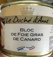 Sucre et nutriments contenus dans Le duche d anne