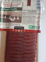 İçindeki şeker miktarı Magret de canard fumé tranché