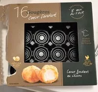 Amount of sugar in Gougères coeur fondant