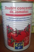 चीनी की मात्रा Double concentré de tomates