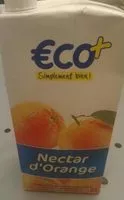 Sucre et nutriments contenus dans Eco eco