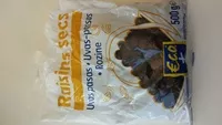 Amount of sugar in Raisins Secs