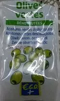 Quantité de sucre dans Olives vertes dénoyautées