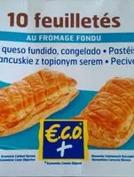 Suhkru kogus sees 10 Feuilletés - au Fromage Fondu
