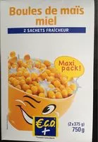 Quantité de sucre dans Céréales Boules de Maïs au Miel