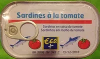 Jumlah gula yang masuk Sardines à la tomate