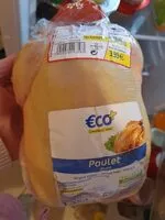 Poulets entiers frais