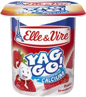 Sokerin määrä sisällä Elle & Vire Yag Go Fraise