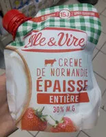 Sokerin määrä sisällä La Crème Entière Epaisse 30%MG