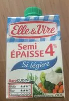 Sucre et nutriments contenus dans Elle et vire