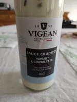 Количество сахара в Sauce Crudités Yaourt Et Ciboulette Biologique