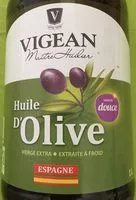 Quantité de sucre dans OLIVE BIO Espagne DOUCE