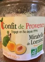 含糖量 Confiture Mirabelle de Lorraine bio