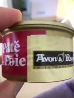 Amount of sugar in Pâté de foie de porc
